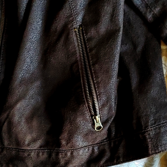 Genuine leather coat like NEW extra large stylish look - Picture 3 of 8